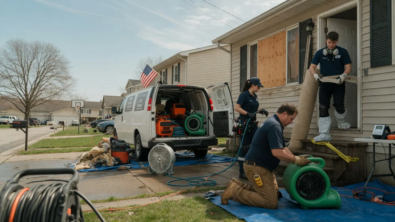 Water Damage Restoration in Rosewood, OH near me